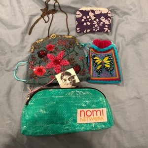 Silk purse lot x 2  plus others NFS do not buy.